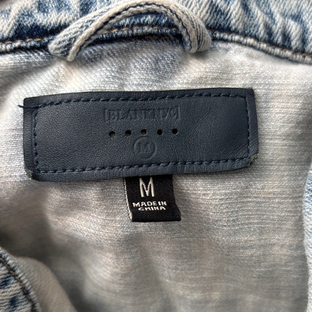Blank NYC Blue Denim Jacket - Picture 2 of 4